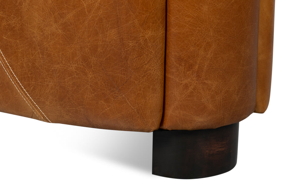 American Home Furniture | Sarreid - Mandy Arm Chair - Cuba Brown