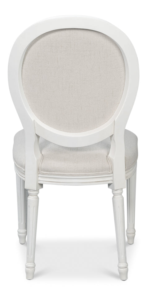 American Home Furniture | Sarreid - Oval Side Chair 2 - Set of 2