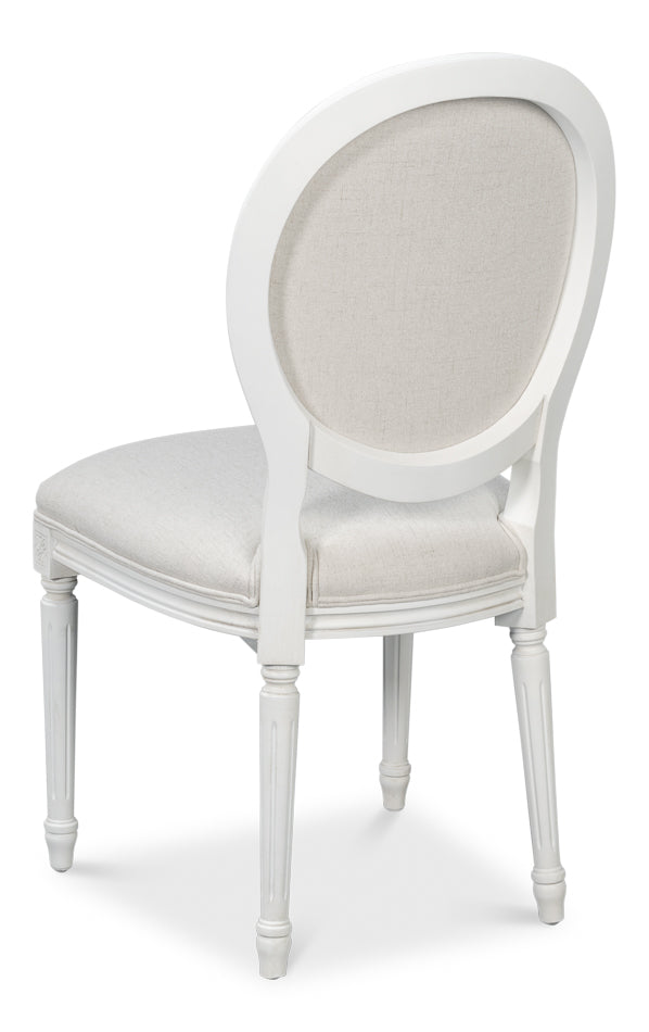 American Home Furniture | Sarreid - Oval Side Chair 2 - Set of 2