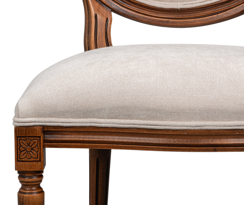 Hugo Oval Side Chair