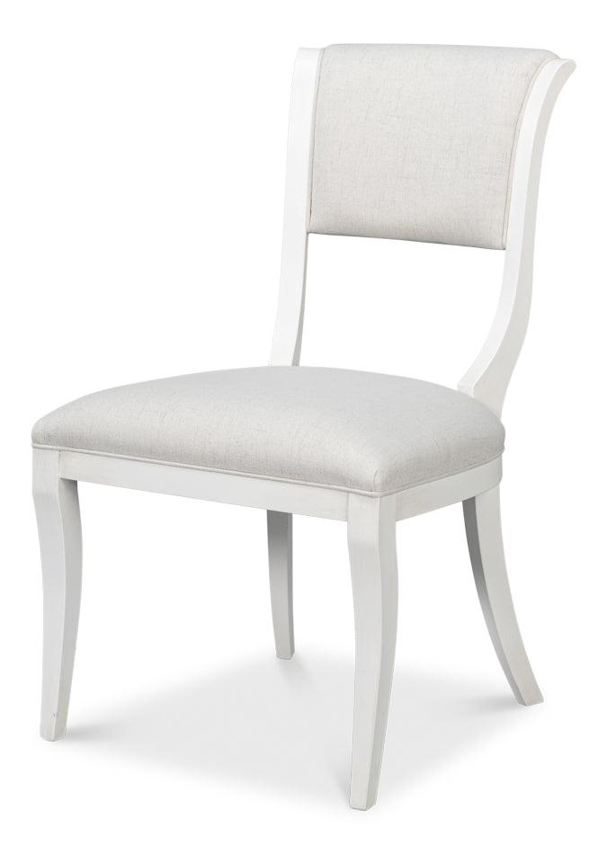 Sarreid Trophy Elegant Side Chair - Cream - Set of 2 DINING CHAIRS
