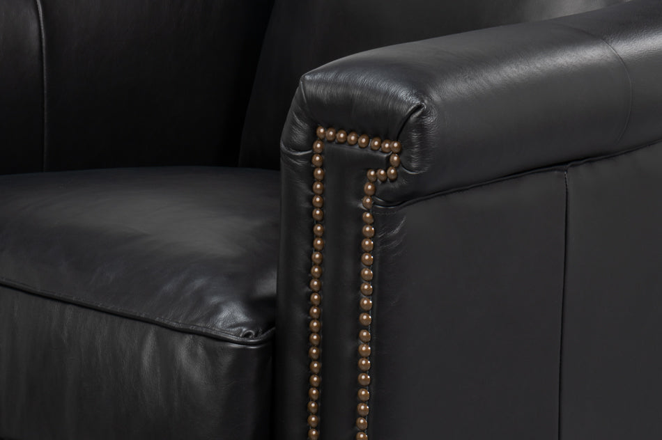 Vandike Arm Chair, Onyx Black