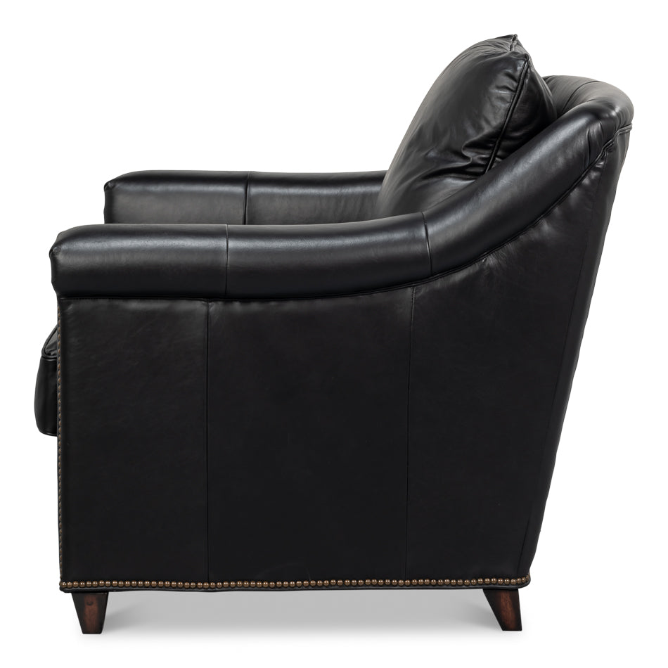 Vandike Arm Chair, Onyx Black
