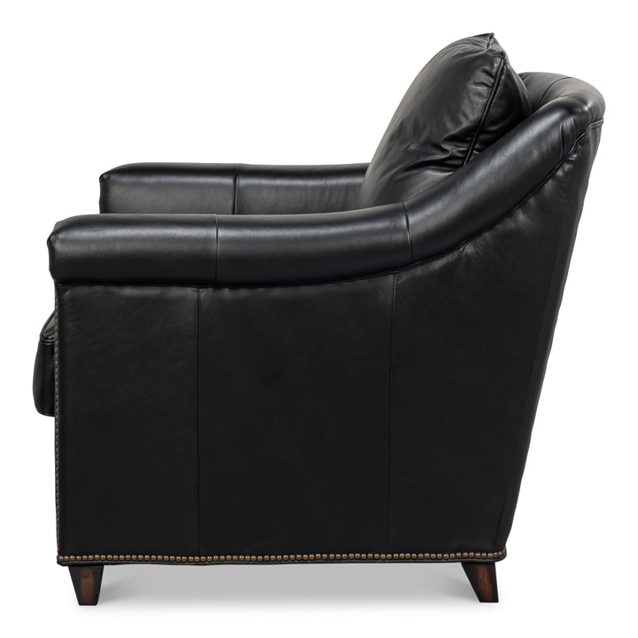 Vandike Arm Chair, Onyx Black