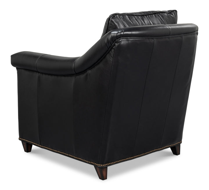 Vandike Arm Chair, Onyx Black