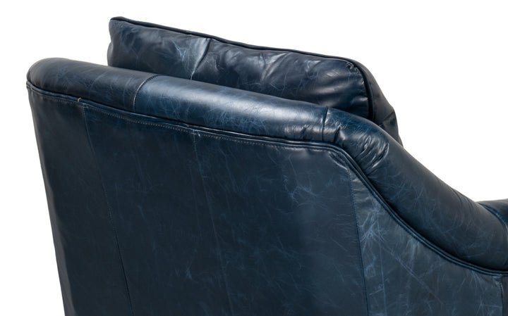 Vandike Arm Chair, Chateau Blue