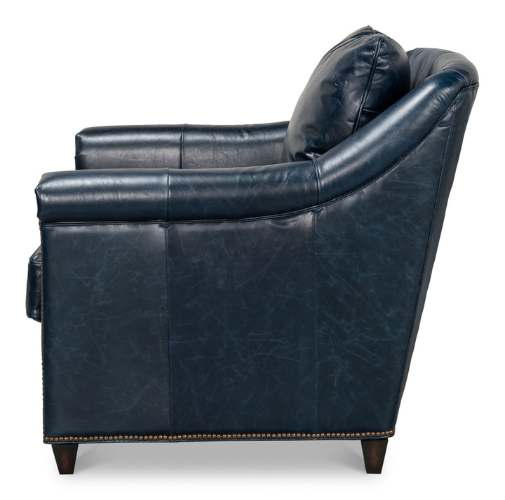 Vandike Arm Chair, Chateau Blue