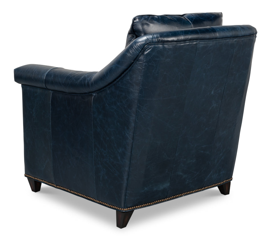Vandike Arm Chair, Chateau Blue