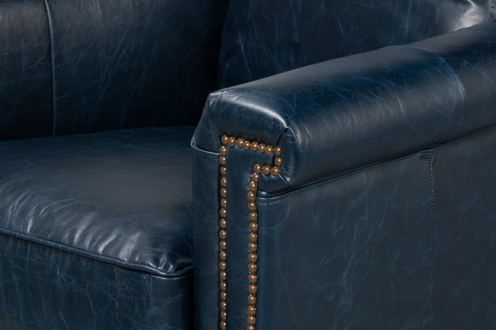 Vandike Arm Chair, Chateau Blue