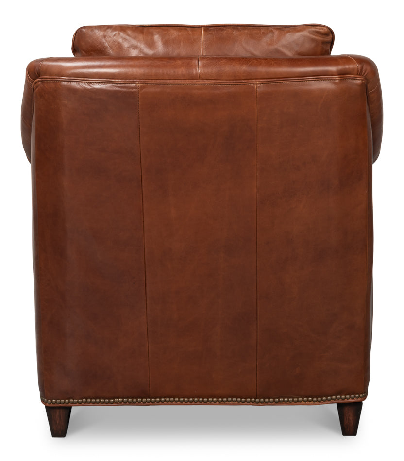Vandike Arm Chair, Newark Brown