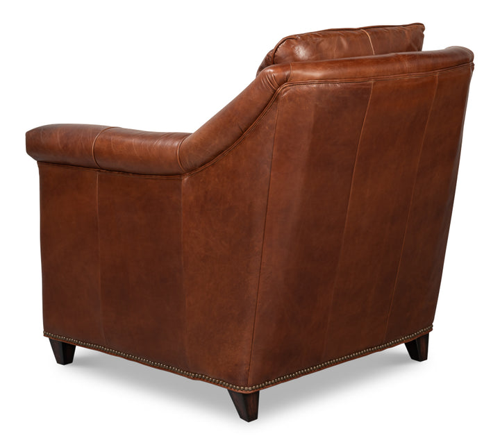 Vandike Arm Chair, Newark Brown