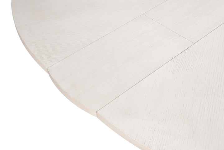 Kelso Jupe Dining Table,White,Lg