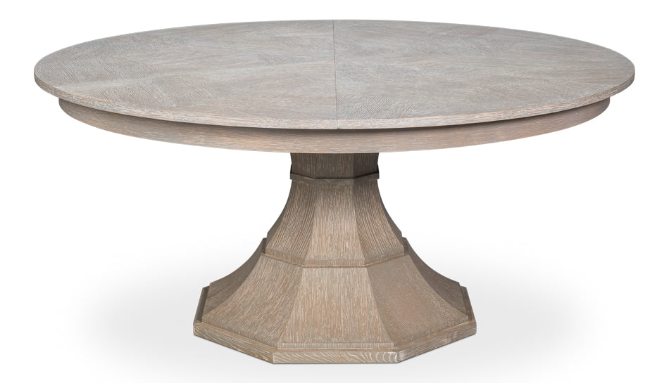 Giselle Jupe Table,Large,Bleached Oak