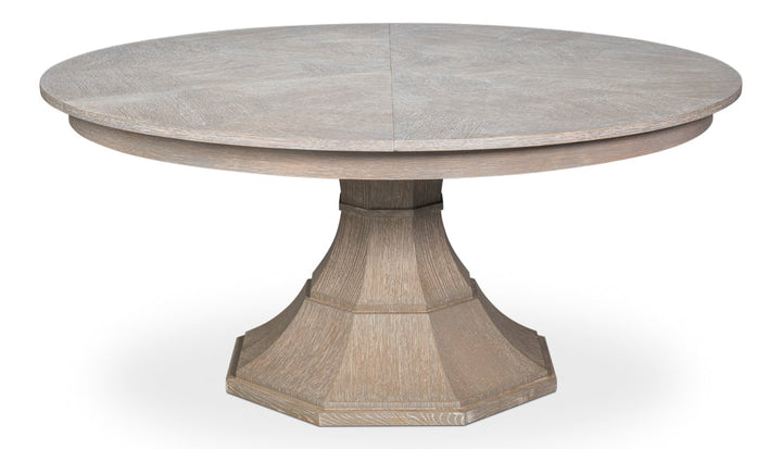 Giselle Jupe Table,Large,Bleached Oak