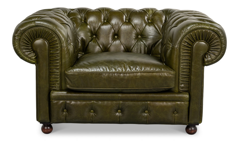 Savile Leather Chair