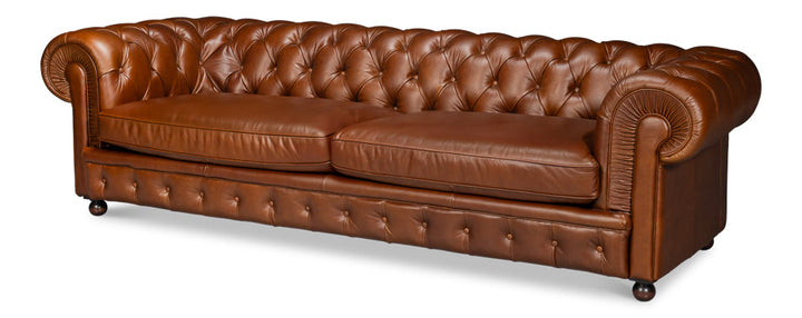 Savile Leather Sofa