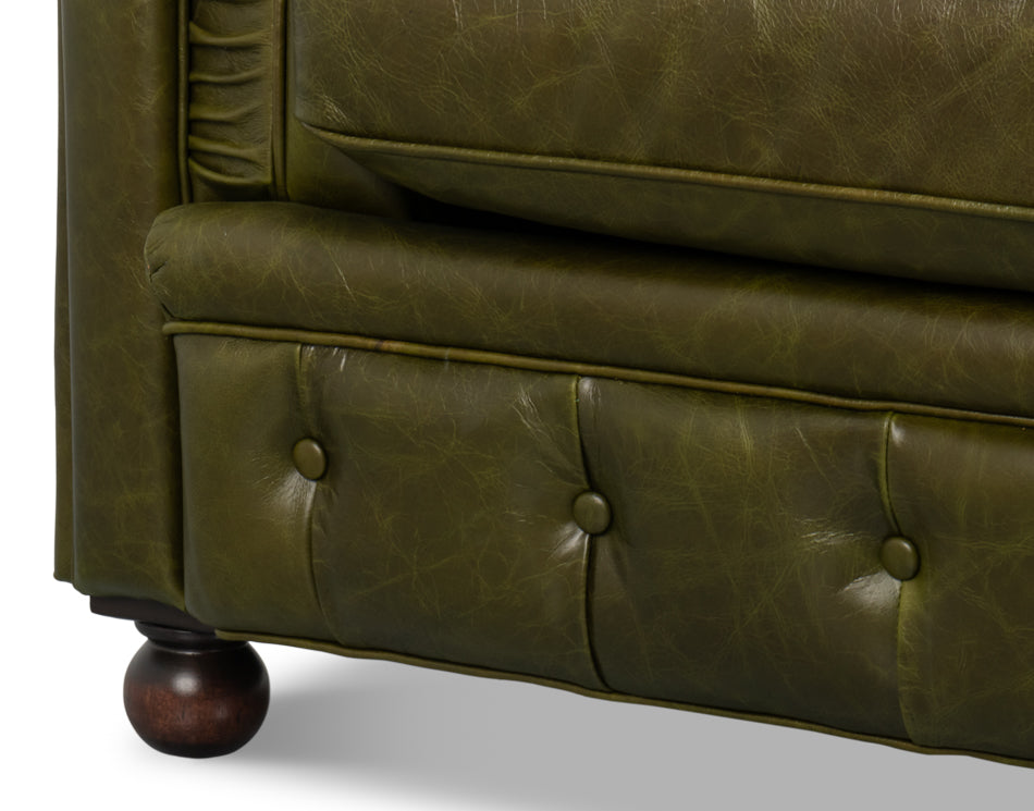 Savile Leather Sofa