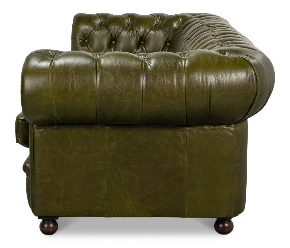 Savile Leather Sofa