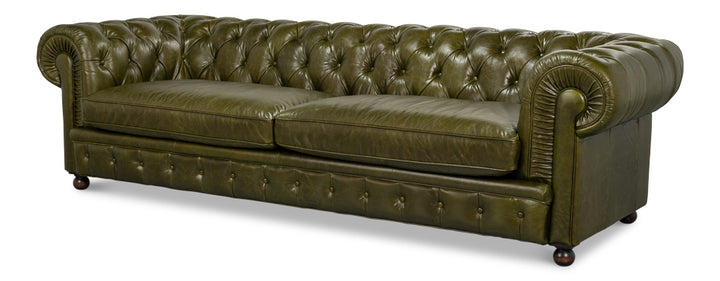 Savile Leather Sofa