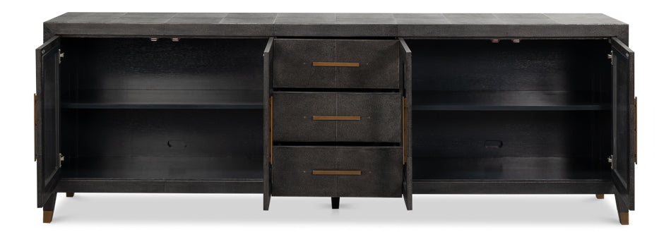 Desmond Sideboard,Shagreen,Antique Grey