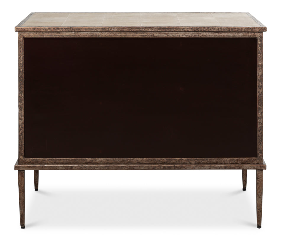 Roland Sideboard,Shagreen,Charcoal Grey