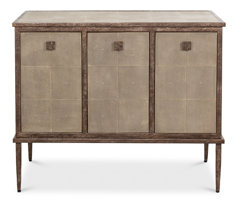 Roland Sideboard,Shagreen,Charcoal Grey