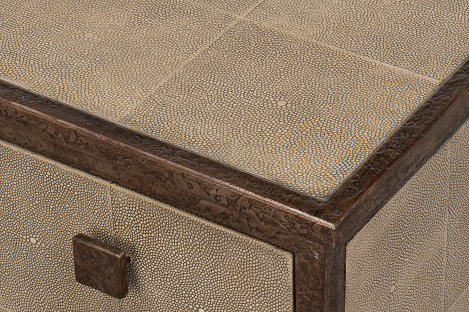 Roland Sideboard,Shagreen,Charcoal Grey