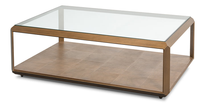 Gilbert Shagreen Cocktail Tbl,Tawnybrown