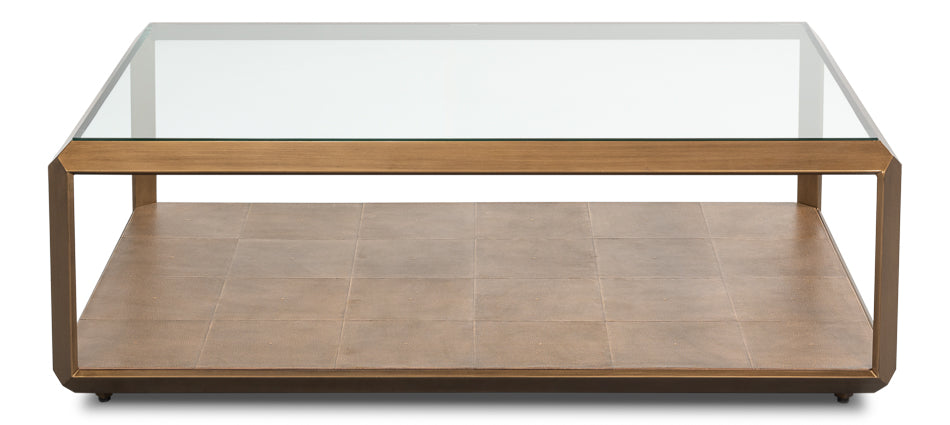 Gilbert Shagreen Cocktail Tbl,Tawnybrown