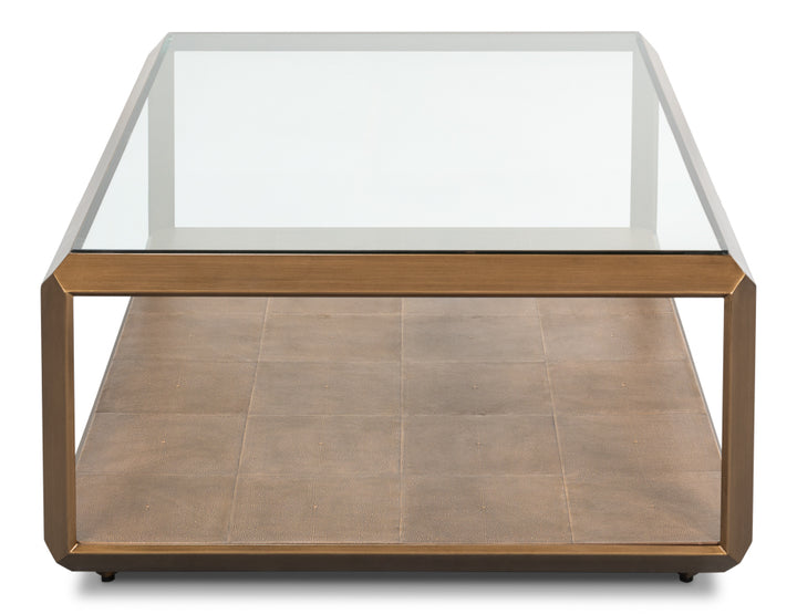 Gilbert Shagreen Cocktail Tbl,Tawnybrown
