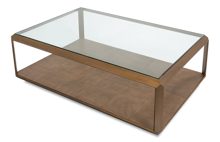Gilbert Shagreen Cocktail Tbl,Tawnybrown