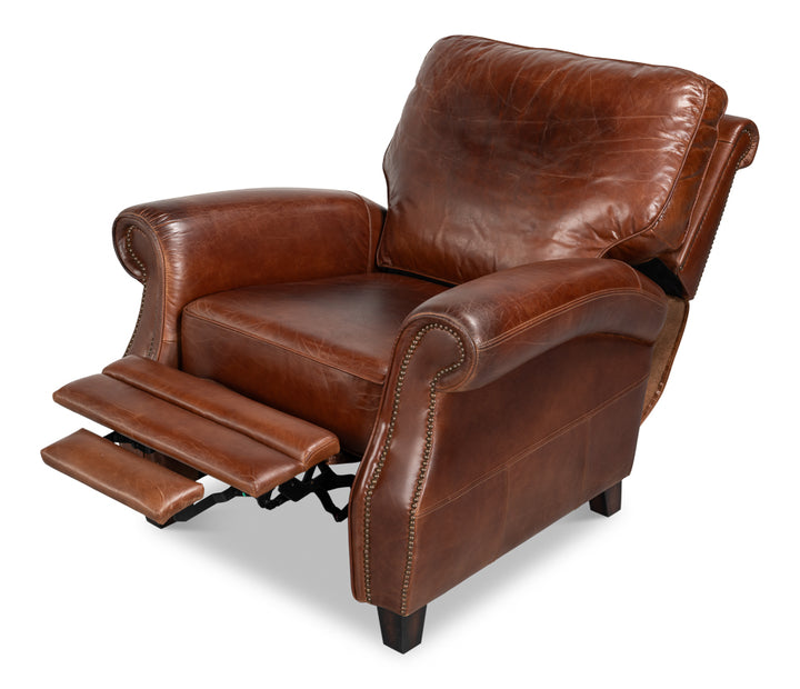 Roosevelt Leather Recliner