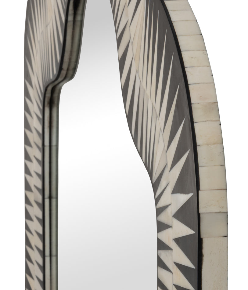 Meridian Bone Inlay Mirrior