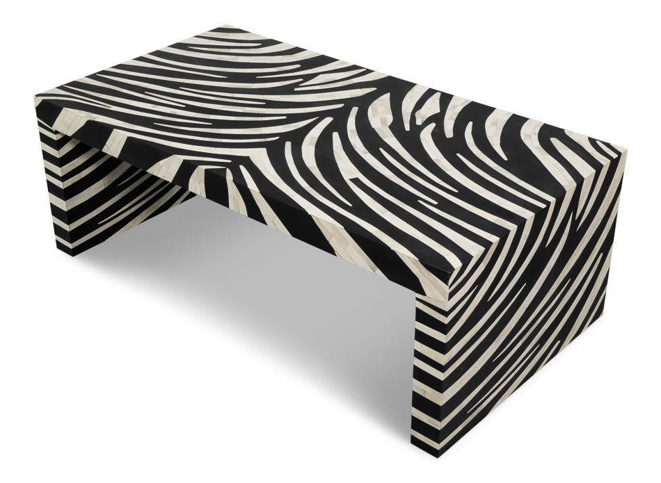 Meridian Bone Inlay Cocktail Table