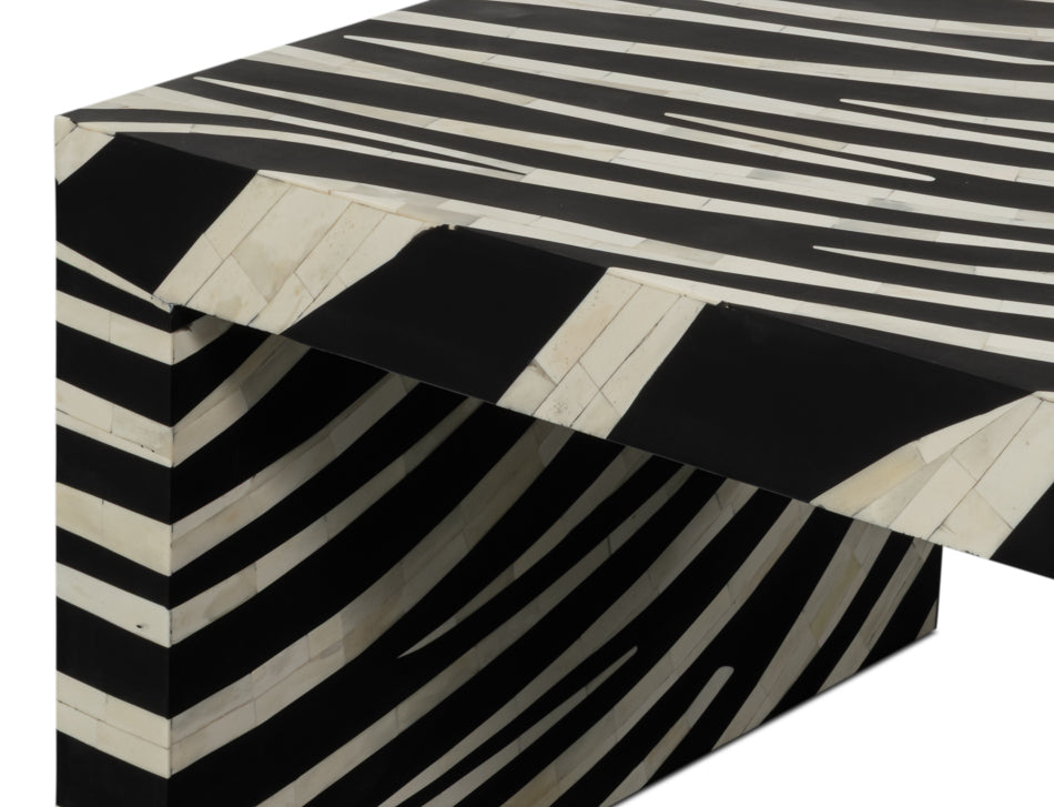 Meridian Bone Inlay Cocktail Table