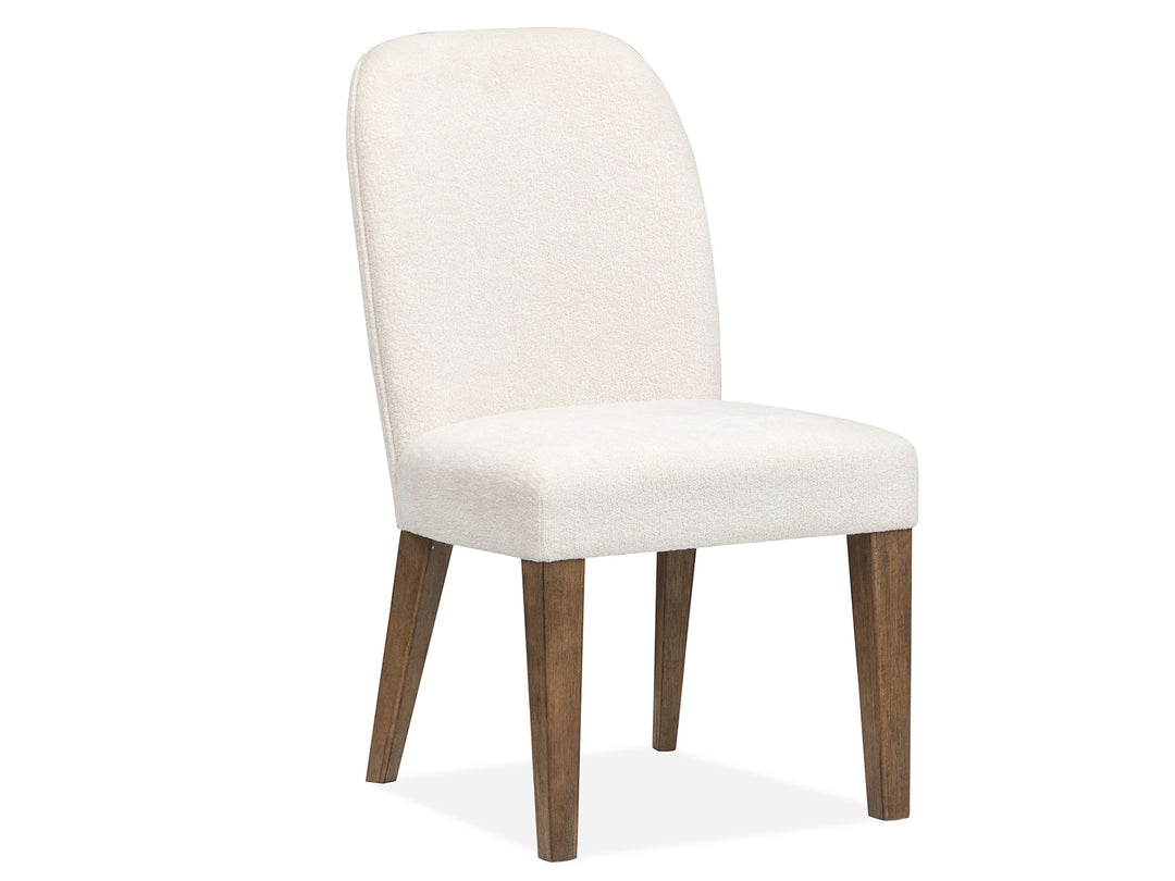 Westbourne Dark Umber Upholstered Host Chair - Set of 2 - D5888-66