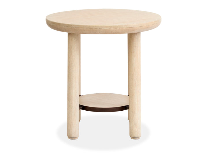 Sunset Cove Sanibel Brown Round End Table - T5783-05