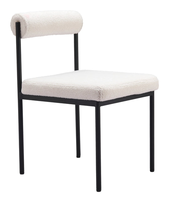 Zuo Livorno Dining Chair Ivory - Set of 2 DINING CHAIRS
