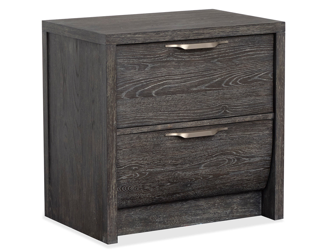 Kinsley Black Heron Drawer Nightstand - B5890-01