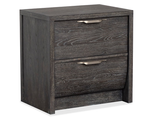 Kinsley Black Heron Drawer Nightstand - B5890-01