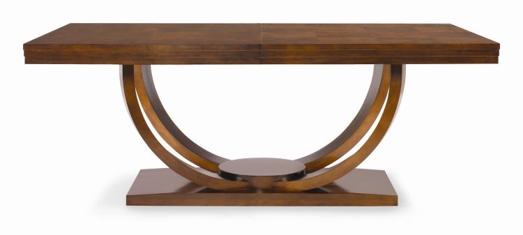 American Home Furniture Century Omni Dining Table - Cluster Maple