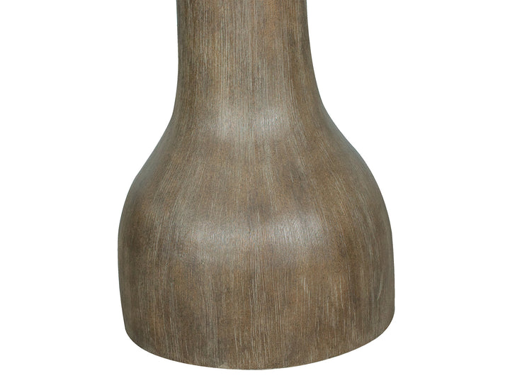 Bosley Lt. Brown Porpoise Round Accent Table - T5693-35