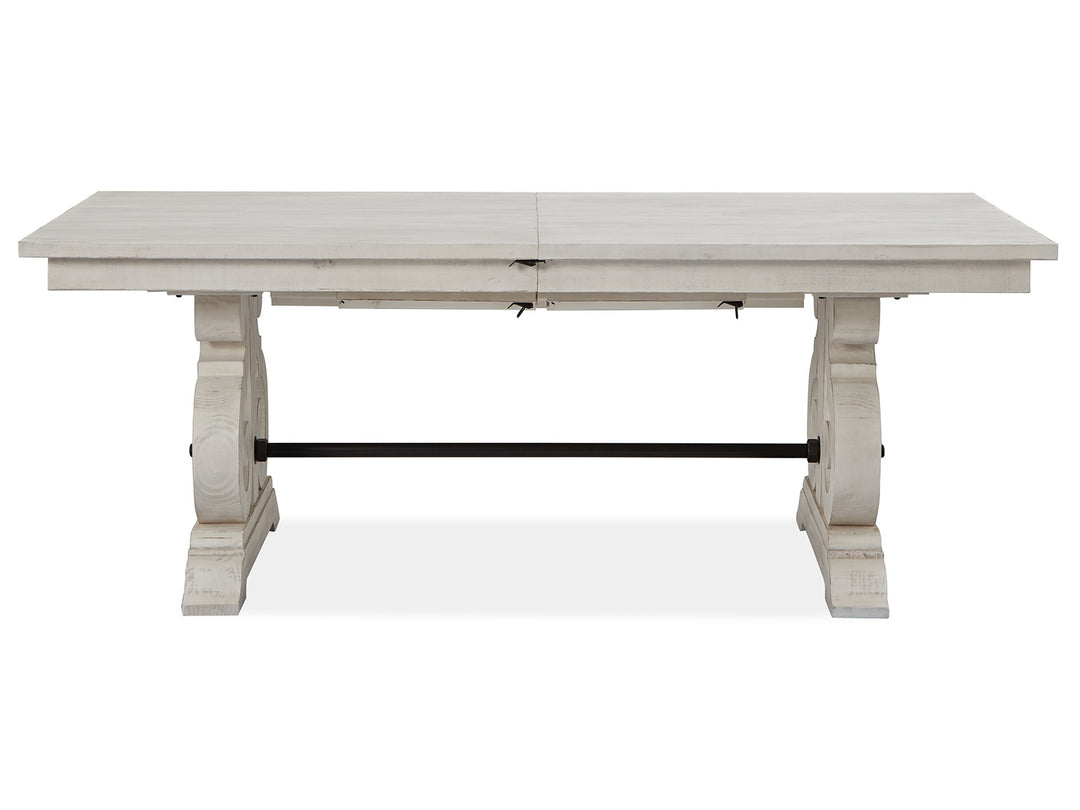 Bronwyn Alabaster Extendable Rectangular Dining Table - D4436-20