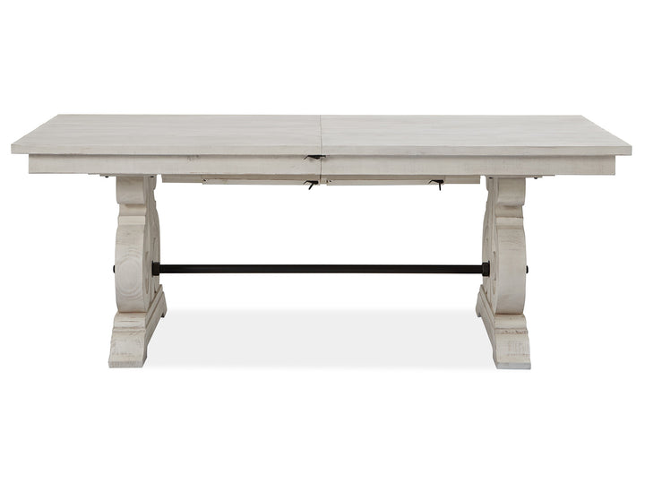Bronwyn Alabaster Extendable Rectangular Dining Table - D4436-20