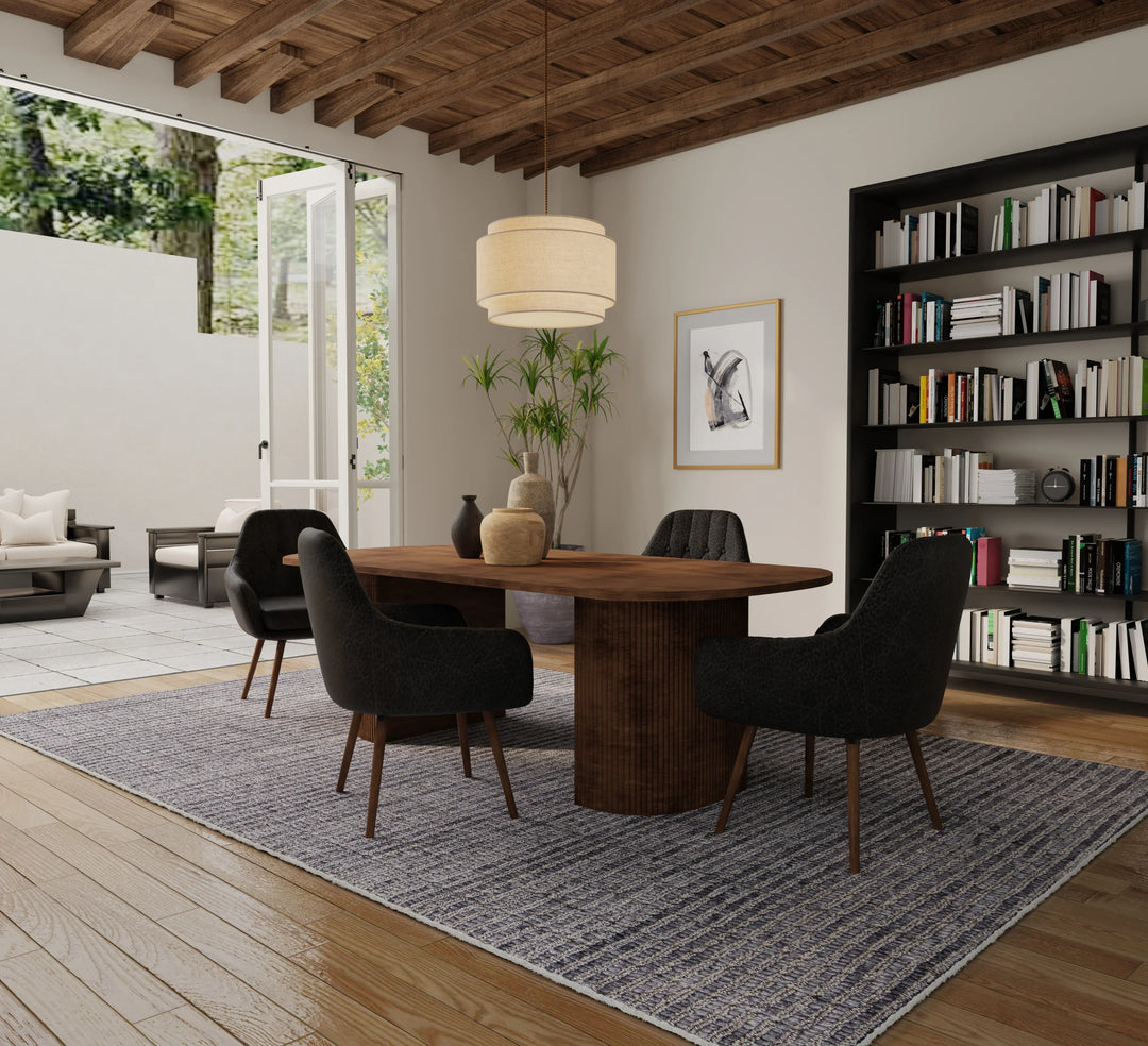 Rectangle/3'6" x 5'6"/Charcoal