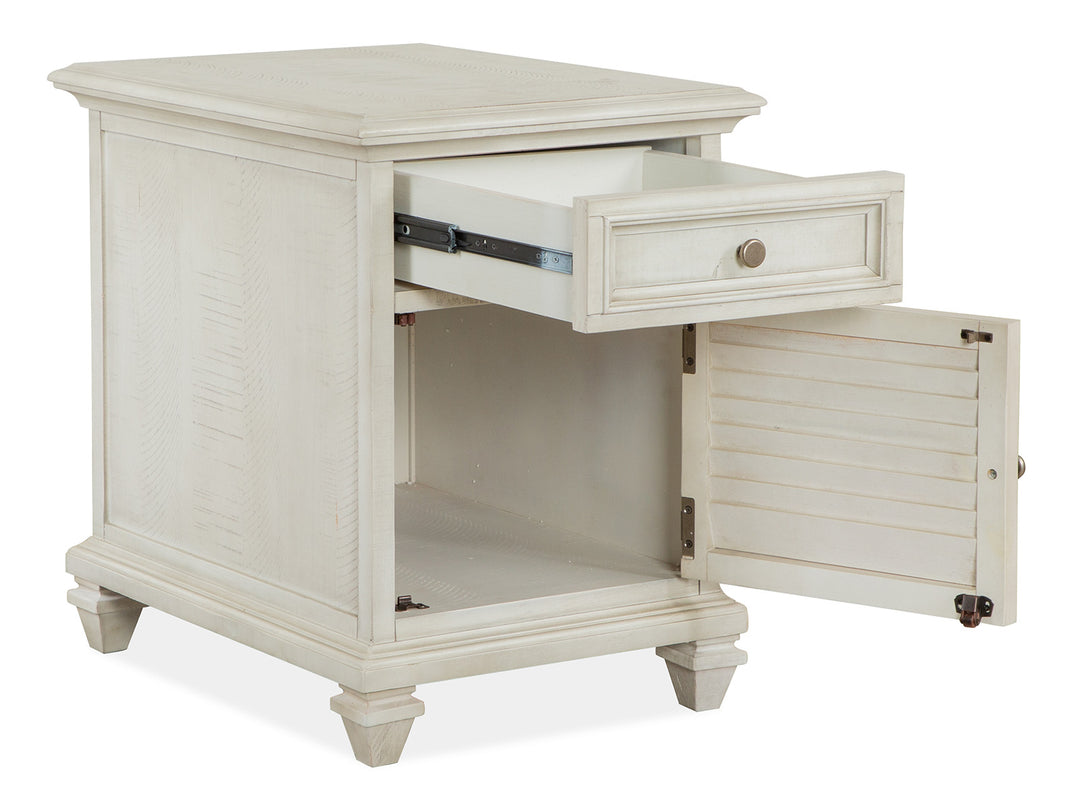 Newport Alabaster Chairside End Table - T5430-10