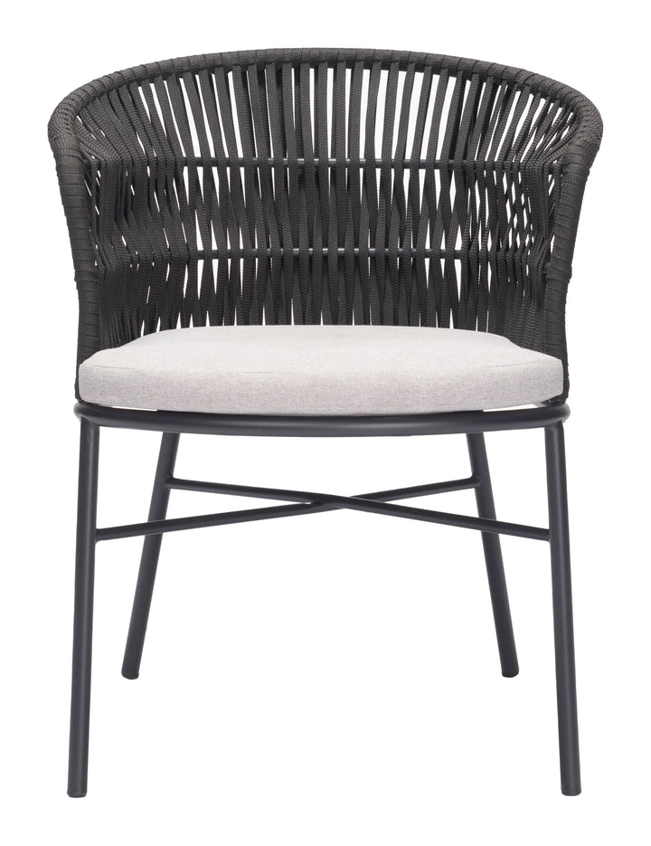 Freycinet Dining Chair (Set of 2) Black - AmericanHomeFurniture