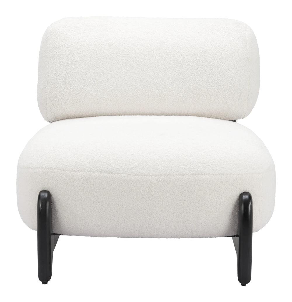 Bombo Accent Chair White - AmericanHomeFurniture