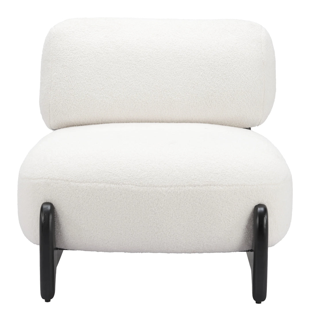 Bombo Accent Chair White - AmericanHomeFurniture