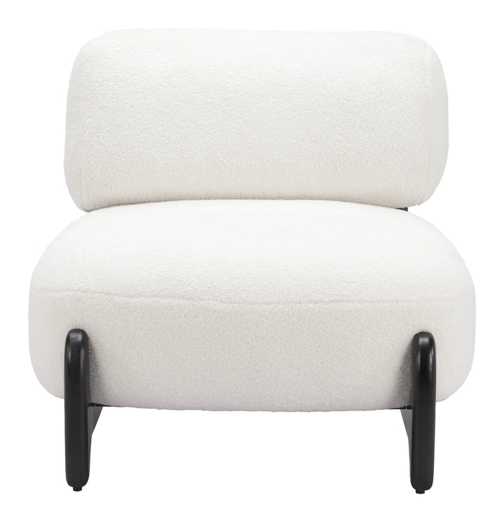 Bombo Accent Chair White - AmericanHomeFurniture